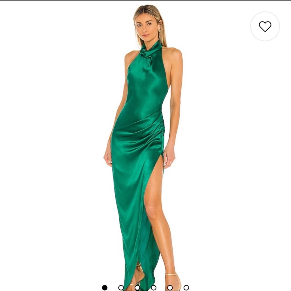 Amanda Uprichard Green Dress: Size Large